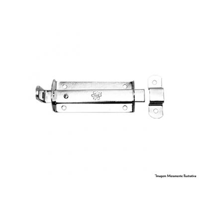 Fecho Chato Porta Cadeado Silvana 460-4"