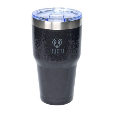 Copo Térmico Quati Para Carro 725ml Preto - Cpcr725