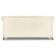 Sofa 3 Lugares Retro Polo 200cm Com Almofada Linho Perola Ezz Perola