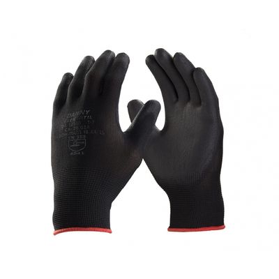Luva Flextactil Tricotada Nylon Preta A M