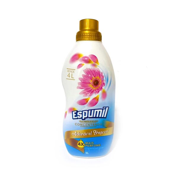 Amaciante Concentrado Espumil Adorável Frescor 1l