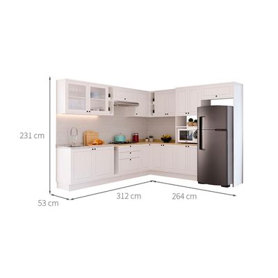 Cozinha Completa Évora 16 PT 3 GV Branco Ártico