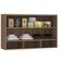 Armário Aéreo 120 Cm 1 Porta Basculante Com Nicho Inferior Aspen Luciane Moveis beige