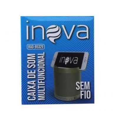 Caixa de Som Portátil Bluetooth 5.0 5W 5329 preta