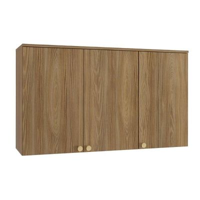 Módulo Cozinha Kappesberg Botanic Armário Botanic M634 c/ 3 Portas 120cm Nogueira - Kappesberg