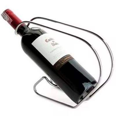 Suporte para Vinho Forma Vinoserv Cromado