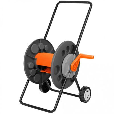Enrolador de Mangueira 1/2 Laranja com Verde