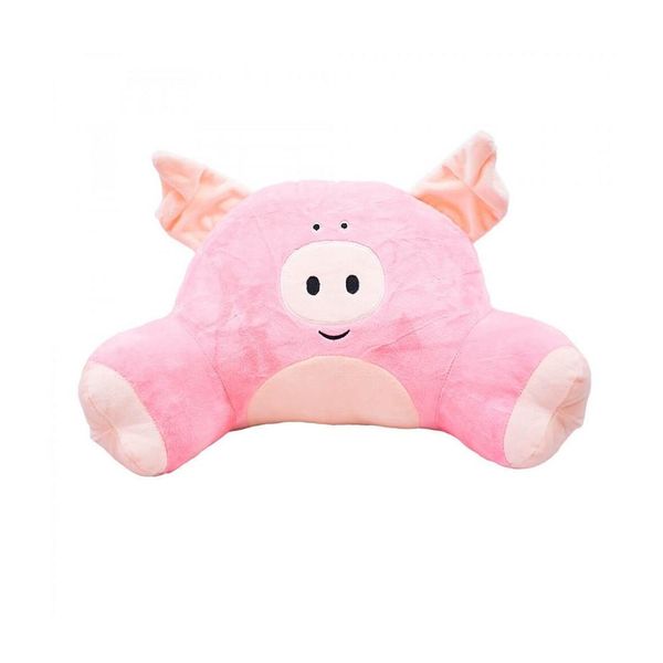 Almodada Encosto Porquinho Rosa 40cm