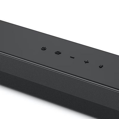 Soundbar LG S40T com 2.1 Canais, Dolby Digital, Sem Fios, Bluetooth 5.3, Entrada Óptica, HDMI e AI Sound Pro - 300W RMS Preto / Bivolt