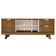Rack Michigan Artely com 2 Gavetas e 4 Nichos para Tvs de até 65 Polegadas Pinho com Off White