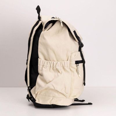 Mochila Laptop Canvas Clara E Preta