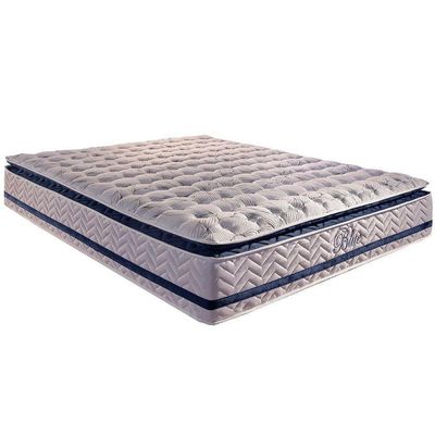 Colchão Casal Molas Visco Gel Ensacadas Masterpocket Blue Pillow Top (138x188x32) - Paropas