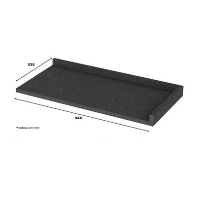 Módulo Cozinha Henn Americana Tampo p/ Balcão Canto Reto 94x54cm Calcare-Henn