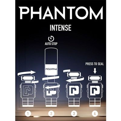Paco Rabanne Phantom Intense Eau De Toilette Refill - Perfume Masculino 200ml