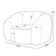 Kit 02 Poltronas Decorativa Orgânica Para Sala Living Emery M05 Bouclê Bege - Lyam Decor