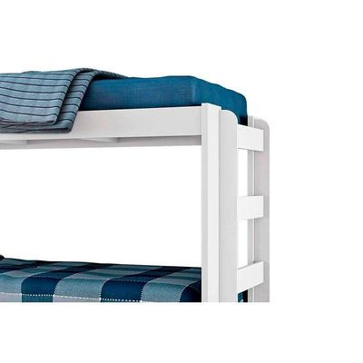 Colchão Physical Ortobom (3un) + Beliche Indy C- Auxiliar Cinamomo-off White