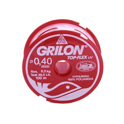 Linha Pesca Grilon Uv Br 0,40Mmx100M c/5pcs
