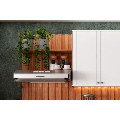 Cozinha Completa Bella 9 Peças (2aéreos+2balcões+5complementos) C9p60 Branco - Carraro