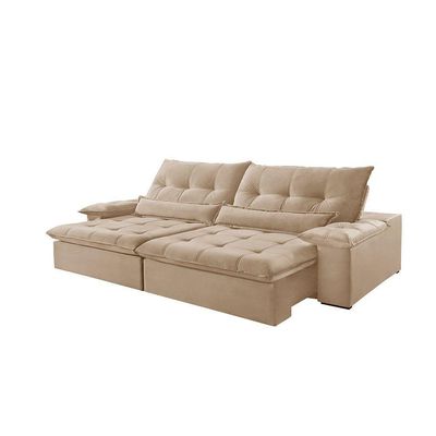 Sofá Nivus Linho 2 Módulos De 80cm B25cm Meu Sofá Online A226 Linho Bege