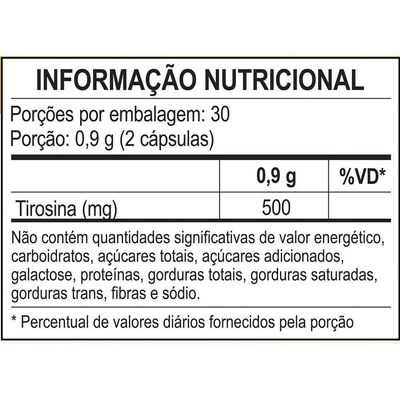 Kit 5 Tirosina Unilife 60 Cápsulas 470mg