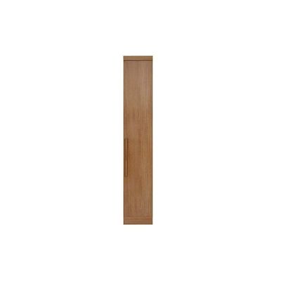 Módulo de Quarto Solteiro Guarda Roupa c/ 1 Porta Rizon/Linea Cumaru - Novo Horizonte