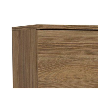 Armário De Geladeira P- Cozinha Botanic M642 C- 1 Porta Basculante 60cm Nogueira - Kappesberg