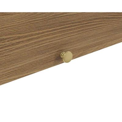 Armário De Geladeira P- Cozinha Botanic M642 C- 1 Porta Basculante 60cm Nogueira - Kappesberg