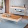 Kit Aparador La Vie com Mesa de Centro Harmony B01 Off White Cinamomo - Lyam Decor