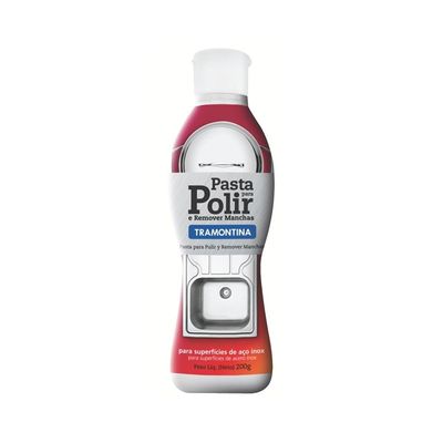 Pasta para Polir e Remover Manchas em Inox Tramontina