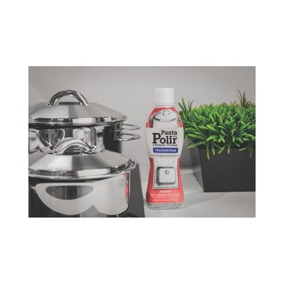 Pasta para Polir e Remover Manchas em Inox Tramontina
