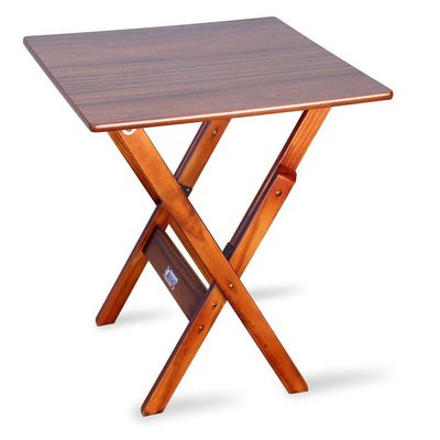 Jogo De Mesa Dobravel Com 2 Cadeiras 70x70 Para Area De Lazer - Imbuia - Marrom