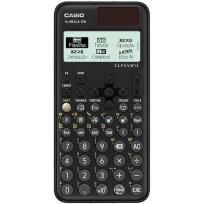 Calculadora Cientifica 12 Dígitos Preta - Fx-991lacw-w4-dt