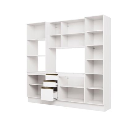 Cozinha Compacta Celeste Kappesberg 100% Mdf Branco 240cm