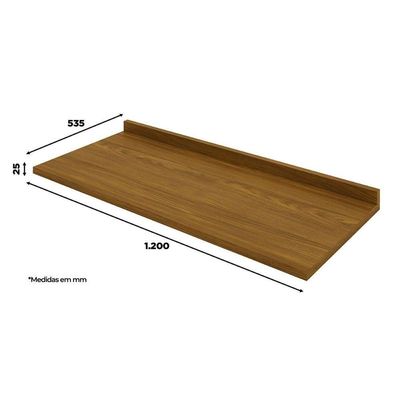 Módulos De Cozinha Henn Requinte Tampo Para Balcão Requinte 120x53cm Nature-henn