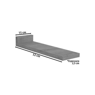 Módulo Cozinha Kappesberg Maxxi Tampo Para Balcão E600 15cm Canela-kappesberg