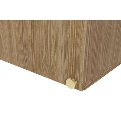Módulo Cozinha Kappesberg Botanic Armário Botanic Canto Reto M636 C- 1 Porta 98cm Nogueira - Kappesberg