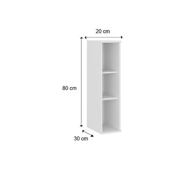 Nicho Aéreo Mdf Branco 20cm Carraro