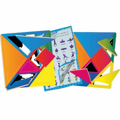 Jogo Tangram - Madeira - 2068 - Brincadeira De Criança