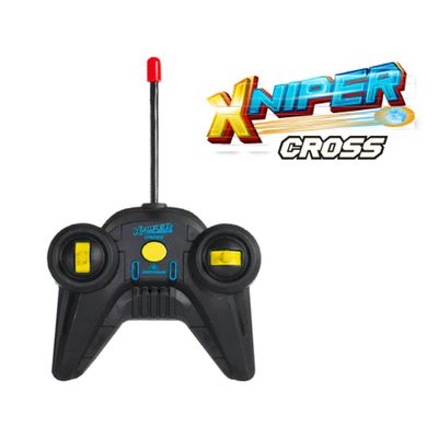 Carrinho Controle Xniper Cross Lança Bolinhas Polibrinq