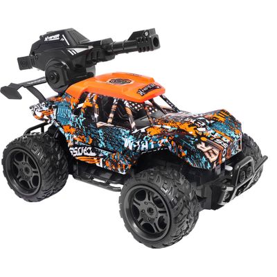 Carrinho Controle Xniper Cross Lança Bolinhas Polibrinq