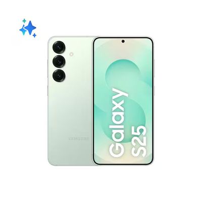 Smartphone Galaxy S25 5G Verde 256GB Tela de 6.2 12GB RAM Samsung Verde / Bivolt