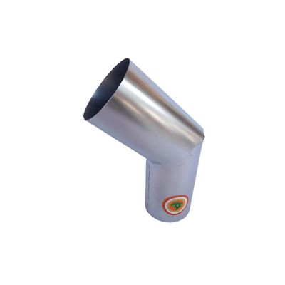 Curva Para Tubo De Chaminé Inox Diâmetro 10cm