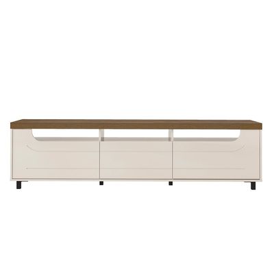 Rack para TV até 85 2 Portas 1 Gaveta Artely Mercury Pinho/Offwhite