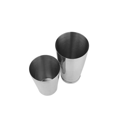 Coqueteleira Boston e Copo Dosador Duplo Inox Drinks