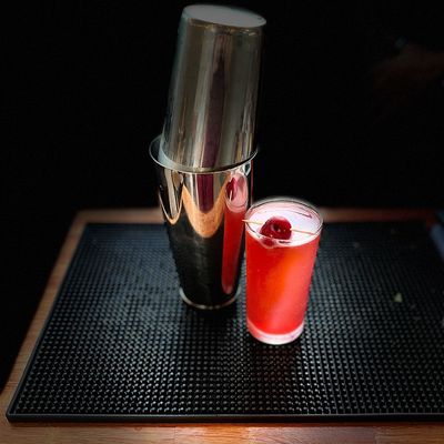 Coqueteleira Inox Copo Duplo Coador Strainer Socador Kit Drinks Bar