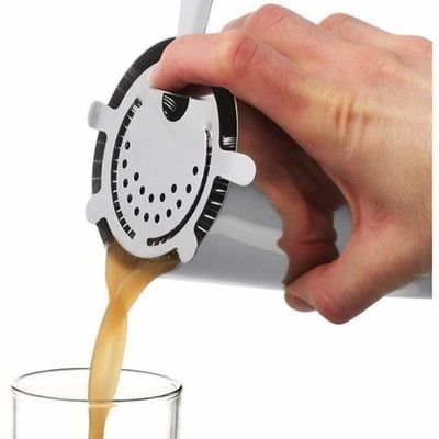 Coqueteleira Inox Copo Duplo Coador Strainer Socador Kit Drinks Bar