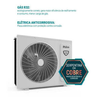 Ar Condicionado Split 12.000 BTUS PAC12FB Hi Wall Inverter Philco 220V