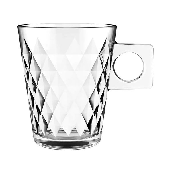 Conjunto de Xícaras Dynasty Diamond Coffe Time 6 Peças 80ml Conjunto de Xícaras Dynasty Diamond Coffe Time 6 Peças 80ml