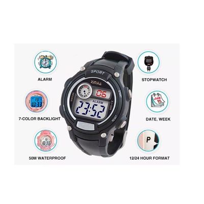 Relógio Infantil Criança Digital Prova Da Água Xj-859