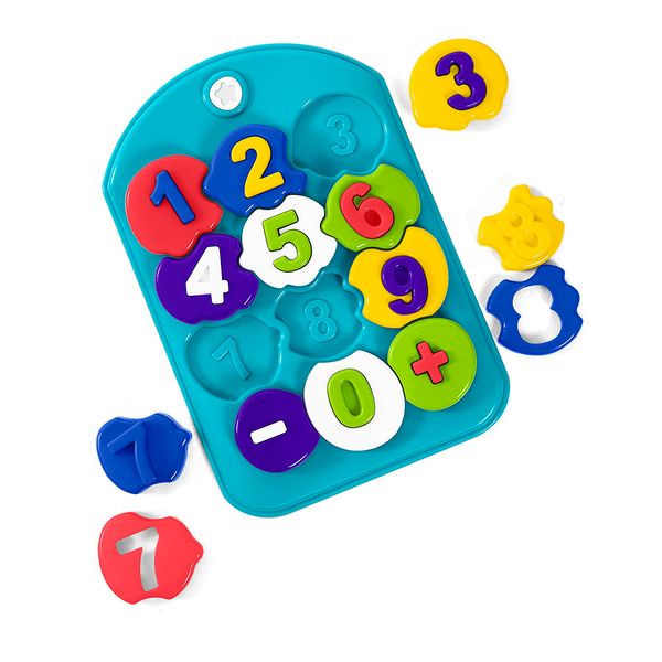 Brinquedo de Montar Puzzle Mania Números Tateti